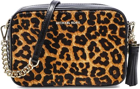 animal print michael kors crossbody bag|Michael Kors cheetah backpack.